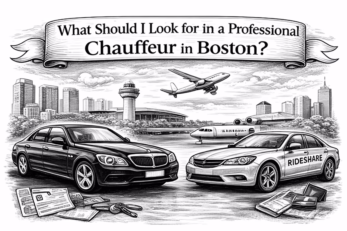 professional chauffeur in boston